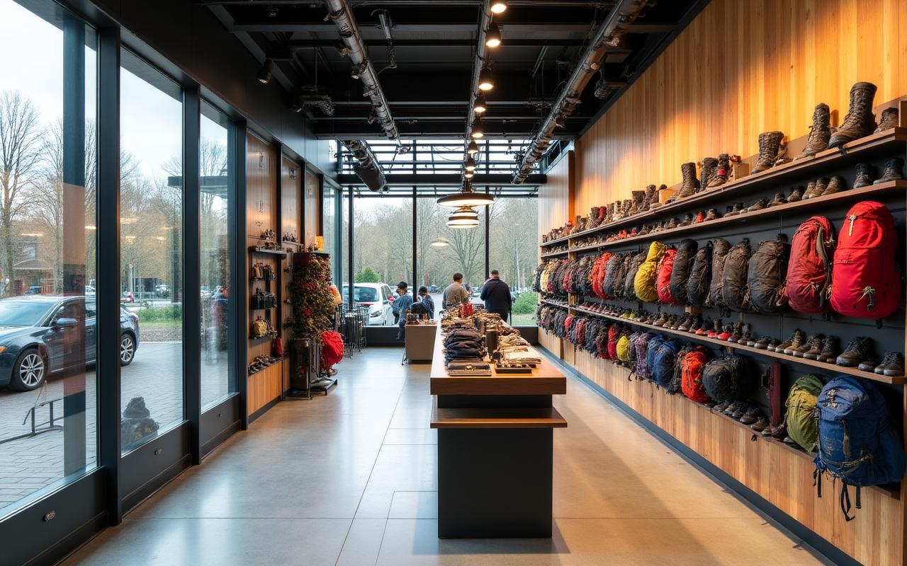 Interieur van Zenith Ascent winkel in Goirle